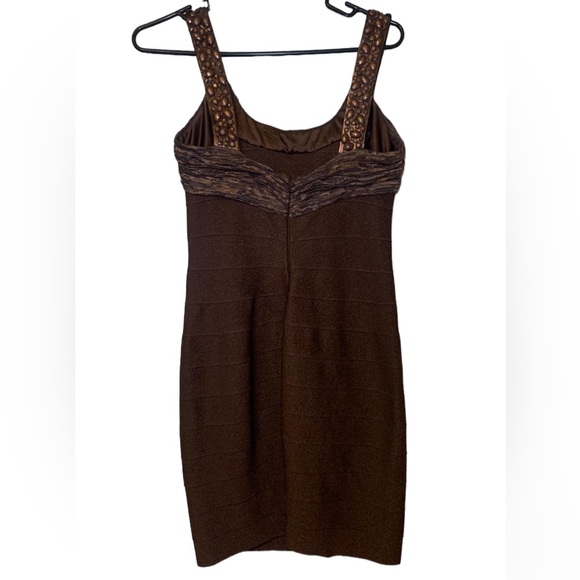 CARMEN MARC VALVO EVENING BODYCON DRESS - Picture 5 of 6